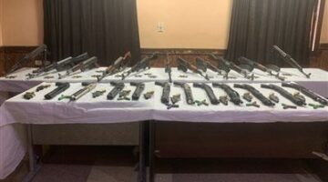 أسوان ودمياط: ضبط كميات كبيرة من المخدرات وال firearms وتنفيذ مئات الأحكام القضائية