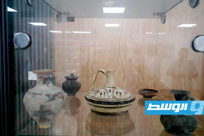 جانب من الفعالية الثقافية التي أقيمت تحت عنوان «الموروث الثقافي الليبي بالصحراء الشرقية» بالجامعة الدولية في 17 يونيو 2025. (الجامعة الدولية)