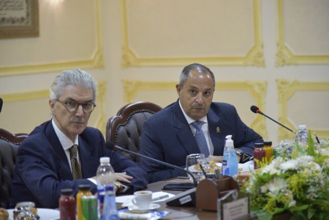 محافظ بورسعيد يتباحث مع وفد الاتحاد الأوروبي حول آفاق التعاون في المشاريع التنموية محافظ بورسعيد يتباحث مع وفد الاتحاد الأوروبي حول آفاق التعاون في المشاريع التنموية