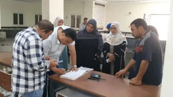 نقل سكرتير الوحدة المحلية إلى التحقيق بسبب نقص الموظفين في المنوفية نقل سكرتير الوحدة المحلية إلى التحقيق بسبب نقص الموظفين في المنوفية
