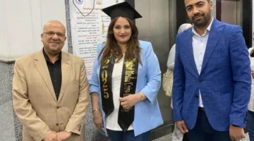 نقاش رسالة الماجستير في الإعلام الرقمي وأمان المعلومات بكلية الإعلام بجامعة القاهرة