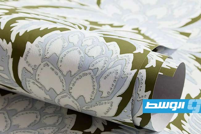 تصميم كلاسيكي لورق الحائط. (الإنترنت)