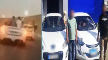 الداخلية توضح تفاصيل قيام سائقين بسيارتين بأداء حركات استعراضية | فيديو
