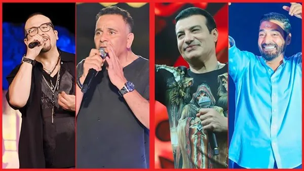 إيهاب وحميد وفؤش وهشام عباس يجتمعون في عرض مشترك على المسرح الروماني بتاريخ 11 يوليو. إيهاب وحميد وفؤش وهشام عباس يجتمعون في عرض مشترك على المسرح الروماني بتاريخ 11 يوليو.