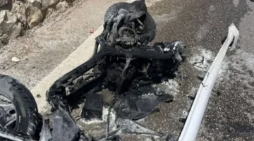 إصابة نتيجة استهداف دراجة نارية في مثلث معركة – باريش – معروب
