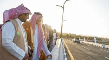 أمير حائل يدشّن مشروع جسر السمراء