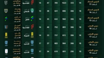 اتحاد كرة القدم يعلن عن بيانات تاريخية لبطولات الفئات السنية