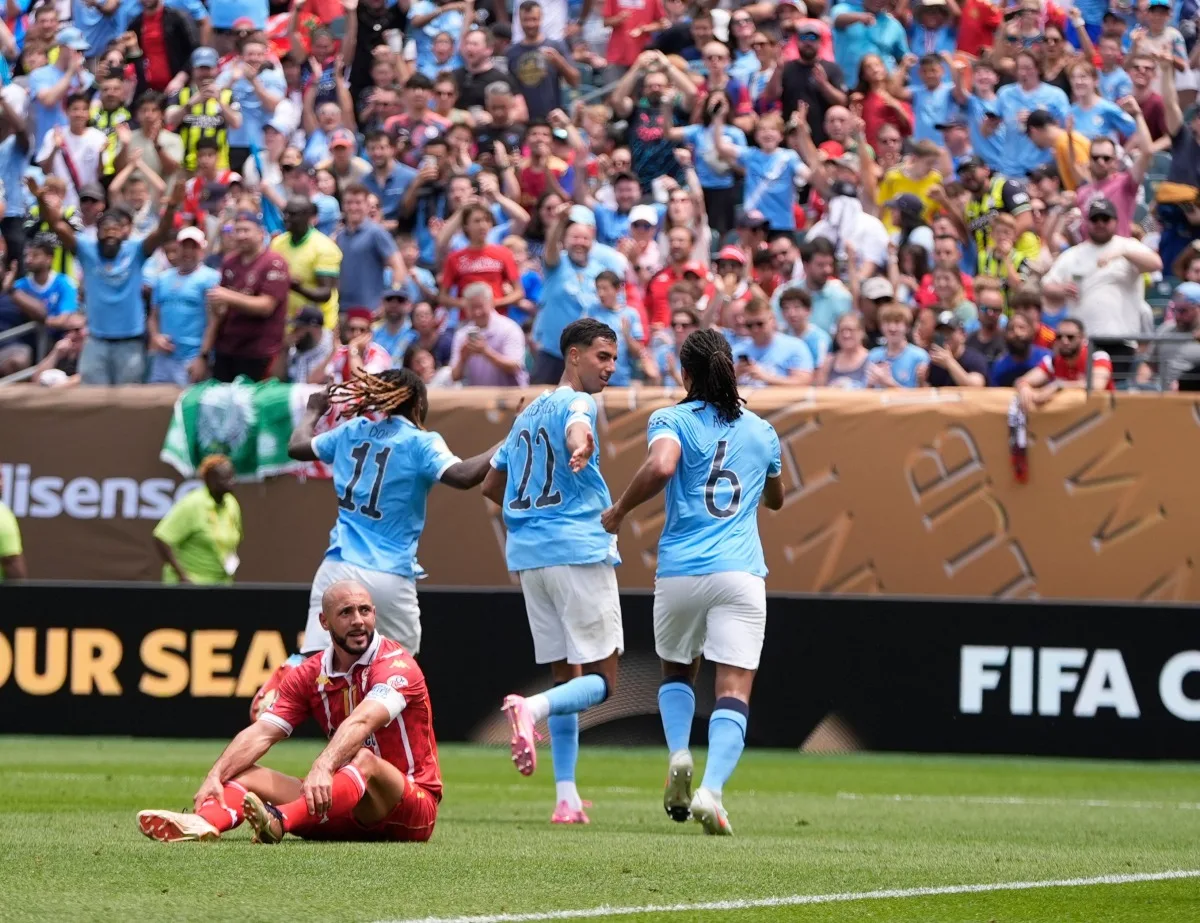 مانشستر سيتي يحقق انتصاراً على الوداد المغربي مانشستر سيتي يحقق انتصاراً على الوداد المغربي