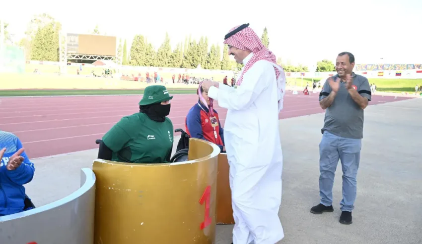 السفير الصقر يكرّم الفائزين في مهرجان تونس الدولي للبارالمبية لذوي الاحتياجات الخاصة