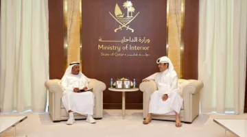 اجتماع وكيل وزارة الداخلية مع مدير هيئة إدارة الطوارئ في الإمارات