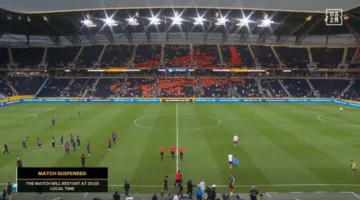 استئناف مباراة باتشوكا وسالزبورج في كأس العالم للأندية بعد توقف دام أكثر من ساعة