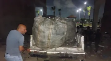 رئيس بورفؤاد: عمليات مكثفة لمكافحة جامعي القمامة تحت جنح الظلام | صور