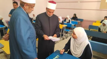 متابعة دقيقة من قطاع المعاهد الأزهرية لاختبار الصرف للقسم العلمي في كافة المحافظات.