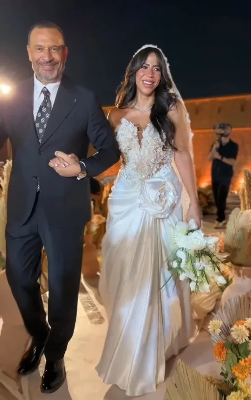 صور زفاف ماهيتاب، ابنة الفنان ماجد المصري