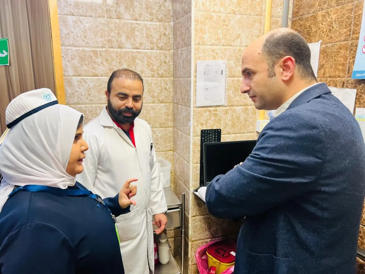مدير فرع الصحة ببورسعيد يزور مستشفى الزهور لمتابعة سير العمل.. صور مدير فرع الصحة ببورسعيد يزور مستشفى الزهور لمتابعة سير العمل.. صور