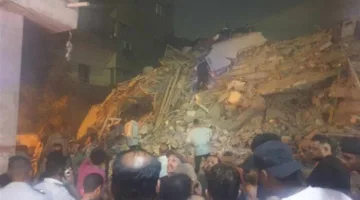 أثناء نومك: زيادة عدد ضحايا المبنى المنهار في السيدة زينب واعتقال متهمين بغسل 70 مليون جنيه