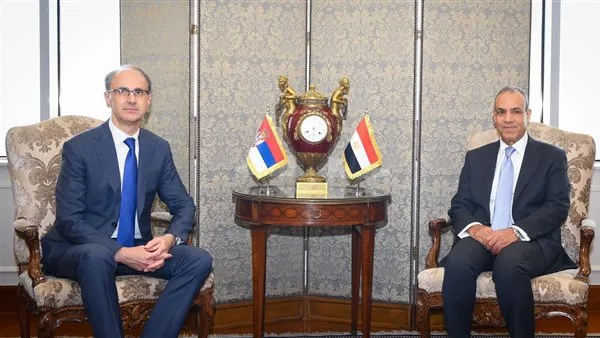 وزير الخارجية ووزارة الهجرة يستقبلان رئيس وزراء صربيا وزير الخارجية ووزارة الهجرة يستقبلان رئيس وزراء صربيا