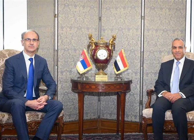 تحذيرات عبد العاطي خلال اجتماع مع رئيس وزراء صربيا بشأن مخاطر انزلاق المنطقة إلى الفوضى (التفاصيل) تحذيرات عبد العاطي خلال اجتماع مع رئيس وزراء صربيا بشأن مخاطر انزلاق المنطقة إلى الفوضى (التفاصيل)
