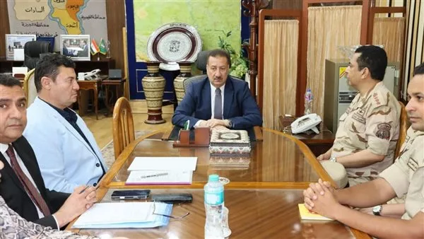 اجتماع关键 مع وفد من الهيئة الهندسية للقوات المسلحة برئاسة محافظ المنوفية اجتماع关键 مع وفد من الهيئة الهندسية للقوات المسلحة برئاسة محافظ المنوفية