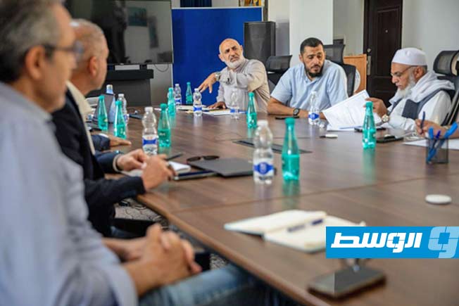 من لقاء إينيس شوما مع القيادات المجتمعية في طرابلس ومناطق غرب ليبيا. (البعثة الأممية)