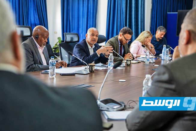 من لقاء إينيس شوما مع القيادات المجتمعية في طرابلس ومناطق غرب ليبيا. (البعثة الأممية)