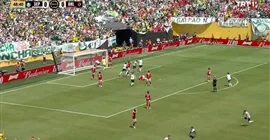 هدف أول لفريق بالميراس البرازيلي عن طريق النيران الصديقة ضد الأهلي