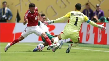 إنهاء مباراة الأهلي وبالميراس بعد تقدم فريق السامبا