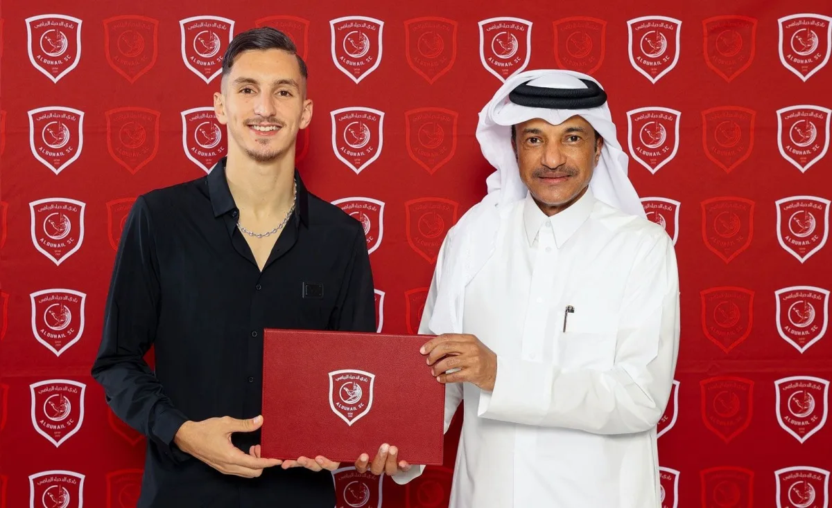 الدحيل يعلن توقيع عقد رسمي مع المهاجم الجزائري بولبينة الدحيل يعلن توقيع عقد رسمي مع المهاجم الجزائري بولبينة