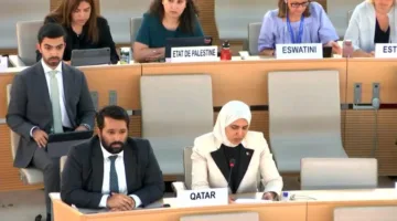 قطر تقدم بياناً مشتركاً باسم 70 دولة أثناء مشاركتها في الحوار التفاعلي مع المقررة الخاصة المعنية بحق الصحة.
