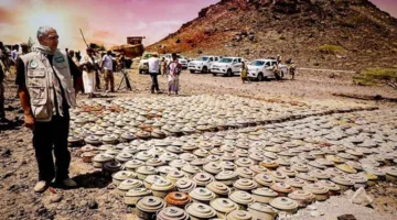 تطهير مساحة تزيد عن 67 مليون متر مربع وإزالة أكثر من 500 ألف لغم من الأراضي اليمنية