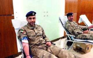 شرطة أبوظبي تطلق حملة للتبرع بالدم