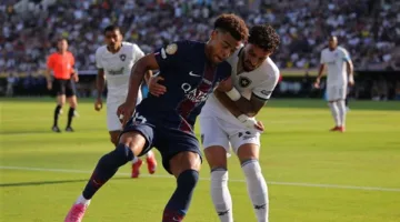 الشوط الأول: بوتافوجو يتفوق على سان جيرمان بهدف وحيد في بطولة كأس العالم للأندية