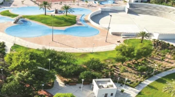 البلدية تدشّن حديقة دحل الحمام بعد undergoing تجديدها.