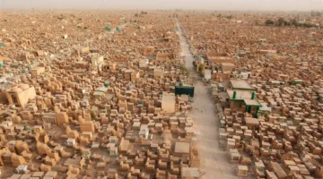 مجزرة في مقبرة وادي السلام في النجف تسفر عن 8 قتلى وجرحى