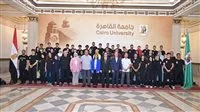 رئيس جامعة القاهرة يرحب ببعثة الاتحاد المصري لألعاب القوى المشاركة في البطولة الإفريقية في نيجيريا