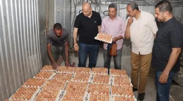 السكرتير العام المساعد لبني سويف يقوم بجولة لتفقد تقدم مشروعات الدواجن