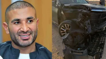 أحمد سعد يتجنب حادث سيارة خطير ويطمئن معجبيه.