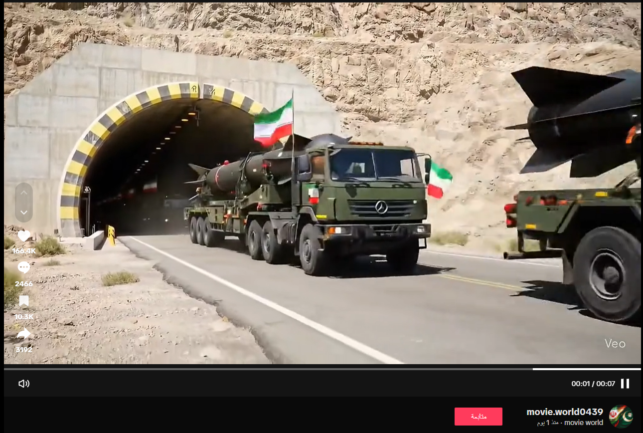   النسخة الأولى من الفيديو في حساب Movie World  (تيك توك)