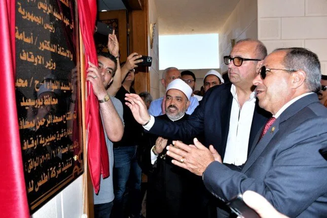 محافظ بورسعيد يدشّن مسجد «الرحمن»: معلم ديني جديد يضيء حي الشرق محافظ بورسعيد يدشّن مسجد «الرحمن»: معلم ديني جديد يضيء حي الشرق
