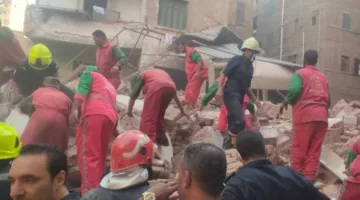 القاهرة: سقوط مبنيين يتكونان من أربعة طوابق في منطقة حدائق القبة