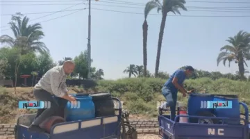 ضبط 2050 لتر من الحليب غير المناسب للاستخدام الآدمي في بني سويف