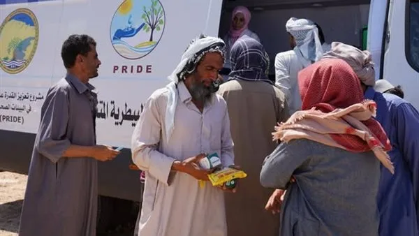 إطلاق قافلة بيطرية مجانية لدعم المربين في مطروح إطلاق قافلة بيطرية مجانية لدعم المربين في مطروح