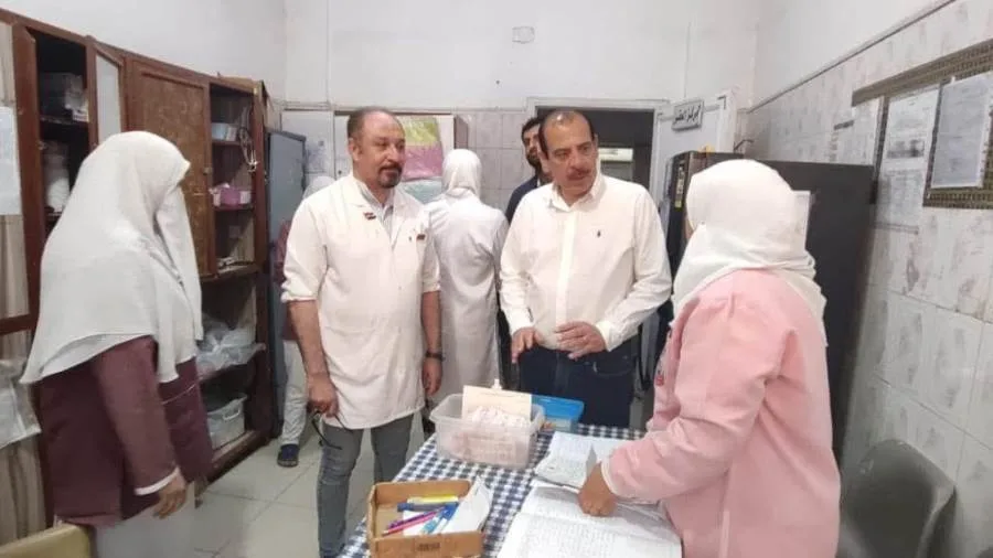 نائب وزير الصحة يقوم بزيارة المنشآت الصحية في الدقهلية ويوصي بمنح مكافآت تشجيعية للمتفوقين. نائب وزير الصحة يقوم بزيارة المنشآت الصحية في الدقهلية ويوصي بمنح مكافآت تشجيعية للمتفوقين.