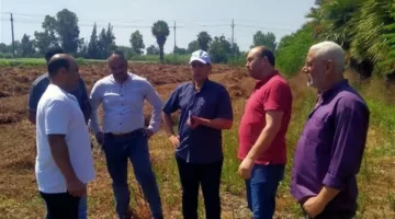 وكيل وزارة الزراعة في كفر الشيخ يباشر زيارة لمزارع الصيف ويحث على زيادة المتابعة
