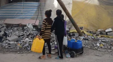 منظمة اليونيسف تنبه من تدهور مخزون مياه الشرب في غزة