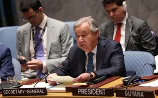 غوتيريش يطالب بإعطاء السلام فرصة جديدة