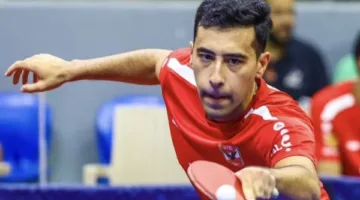 الأهلي يتغلب على الزمالك في بطولة رجال تنس الطاولة
