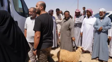 إطلاق قافلة بيطرية مجانية لدعم المربين في قريتي السلوم وسيدي براني بمطروح