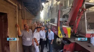 ارتفاع عدد الناجين من انهيار عقار في حدائق القبة إلى 14 و3 حالات وفاة.