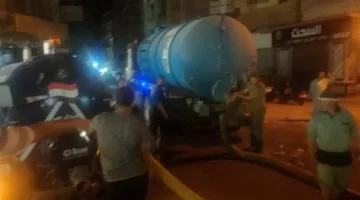 محافظ الغربية يراقب معالجة الأعطال الطارئة في شبكات المياه والصرف في بسيون والمحلة